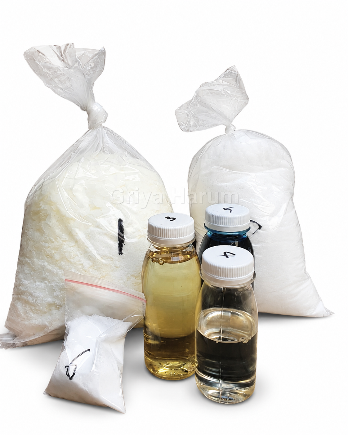 Paket bahan baku deterjen